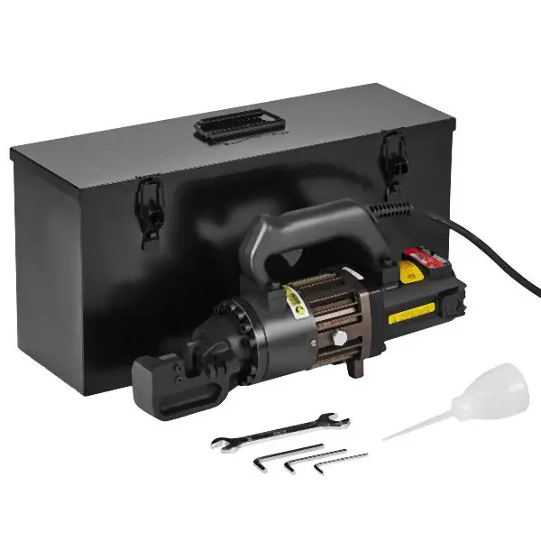 VEVOR 1000W Electric Hydraulic Rebar Cutter Cutting up to 3/4 Inch #6 4-20mm, GJQDJQX20MMLNZLYNV1