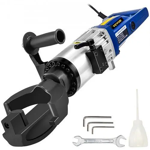 VEVOR Advanced Electric Hydraulic Rebar Bender, 1.2 KW 0.9" 22mm Hand Held Rebar Bender 110 V Travel-friendly Electri...