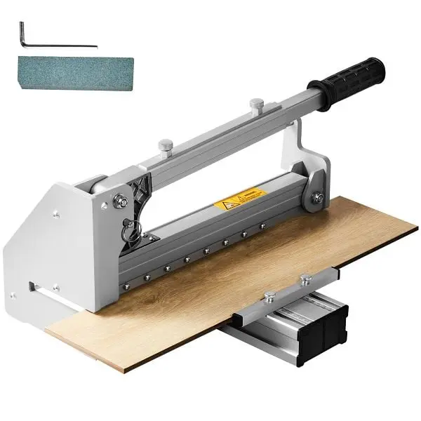 VEVOR Floor Cutter 13 inch, Cuts Vinyl Plank, Laminate, Siding, 0.47in Cutting Depth, XQL13INCH12MM6M18V0
