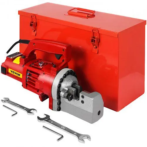 VEVOR Rapid RC-20 3/4-Inch Capacity Hydraulic Rebar Cutter Electric 110V - 1250W, RC-20GJQGJRED0001V1