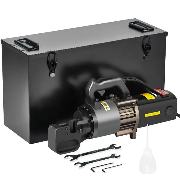 VEVOR Recyclable 2000W Electric Hydraulic Rebar Cutter Cutting up to 1 Inch #8 4-25mm, GJQDJQX25MMLA0C7XV1