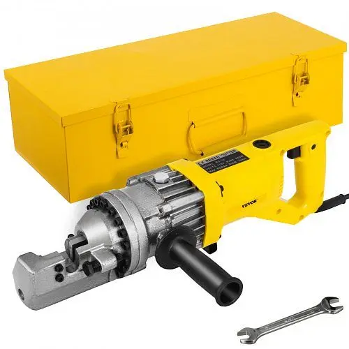 VEVOR Travel-friendly 5/8" (16mm) #5 Rebar Cutter Metal Rod Cutting Electric 110V - 900W, RC-16GJQGJYELLOW1V1