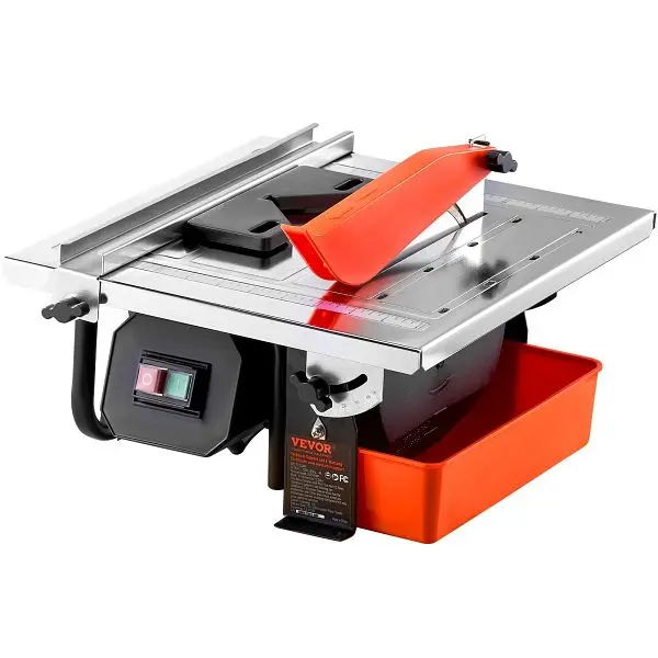 VEVOR Wet Tile Jigsaw, 7-inch 65Mn Mild Steel Blade, JYBXKCZ712X12HJLCV1