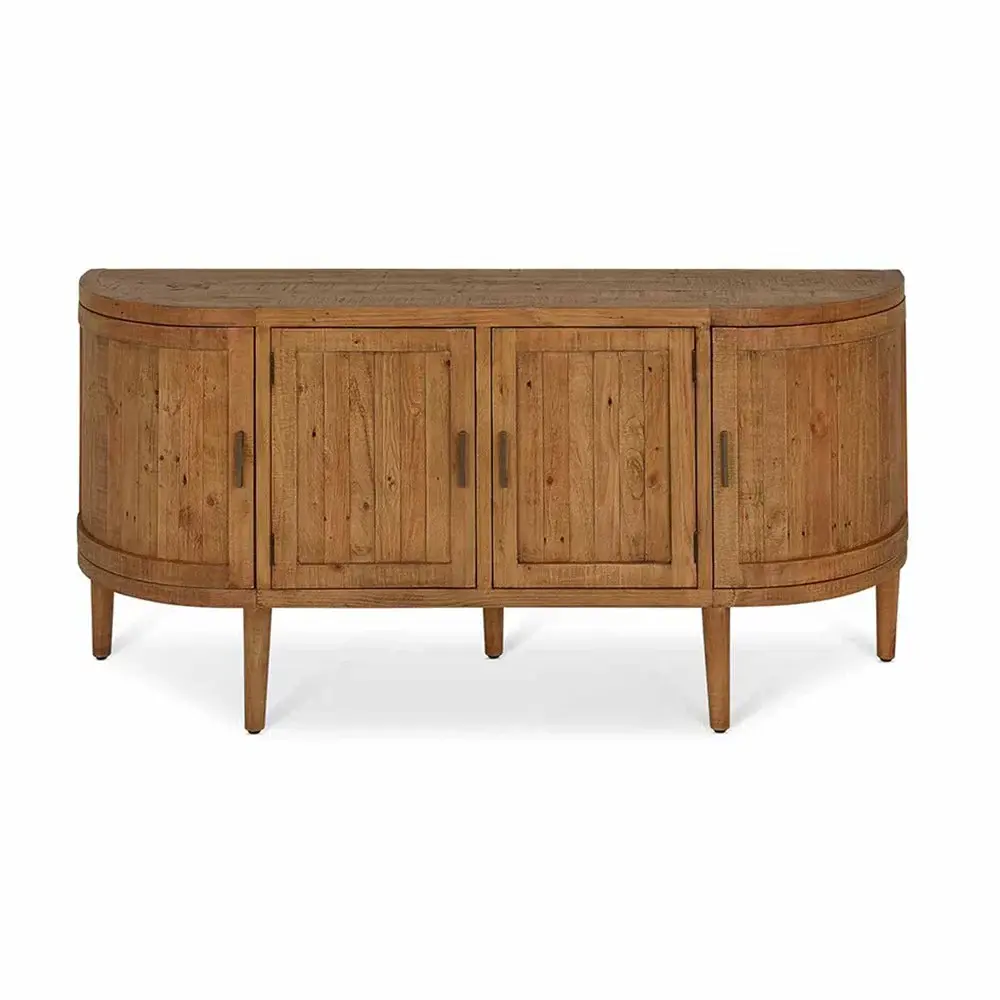Ashwell Curved Sideboard - Real