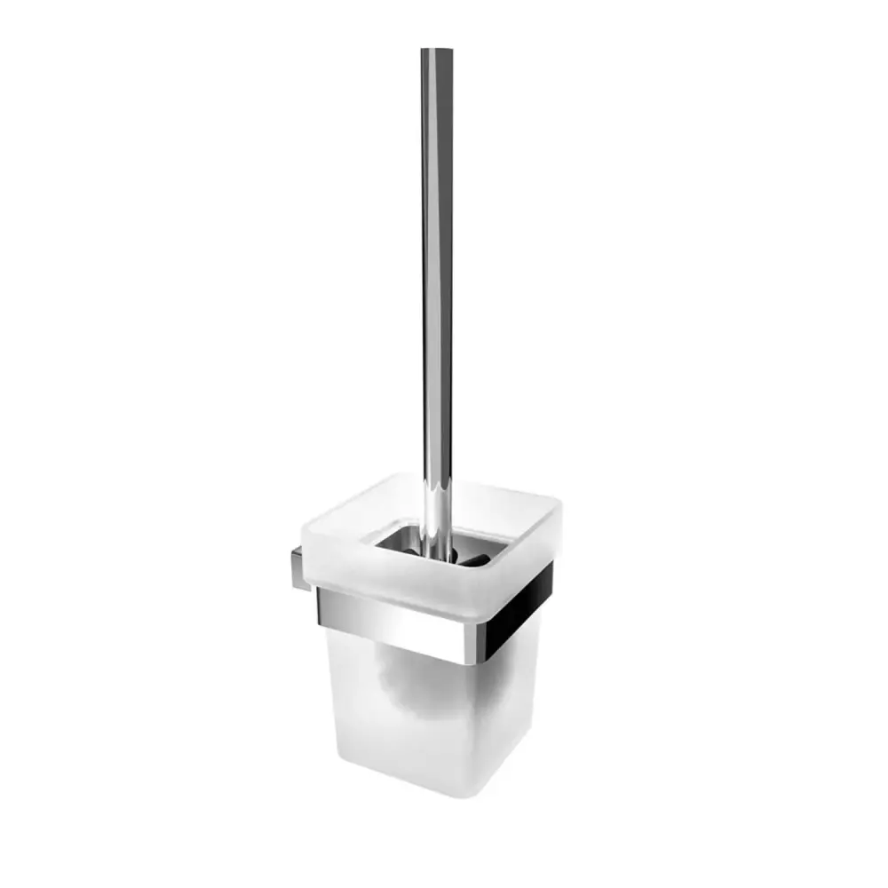 Brosse WC murale Cinder - Shiny metal Rust Resistant