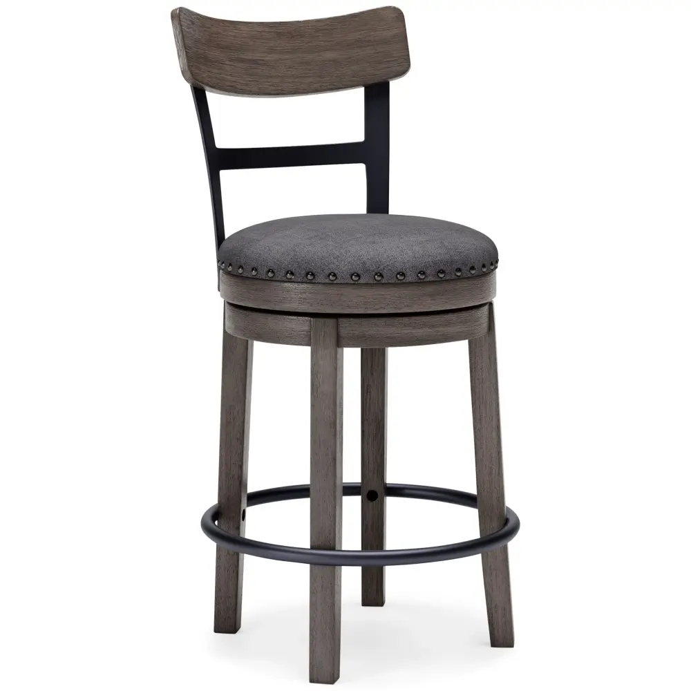 Caitbrook - UPH Rotate Barstool - Gray