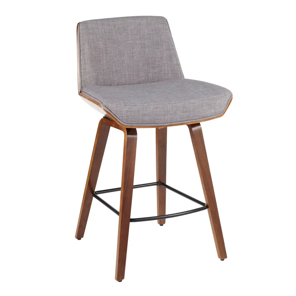 Corazza - Mid Century Present-day Counter Stool