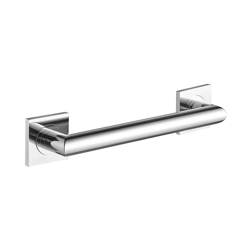 Corrosion Resistant Barre d'appui Crater de 12 po - Shiny metal