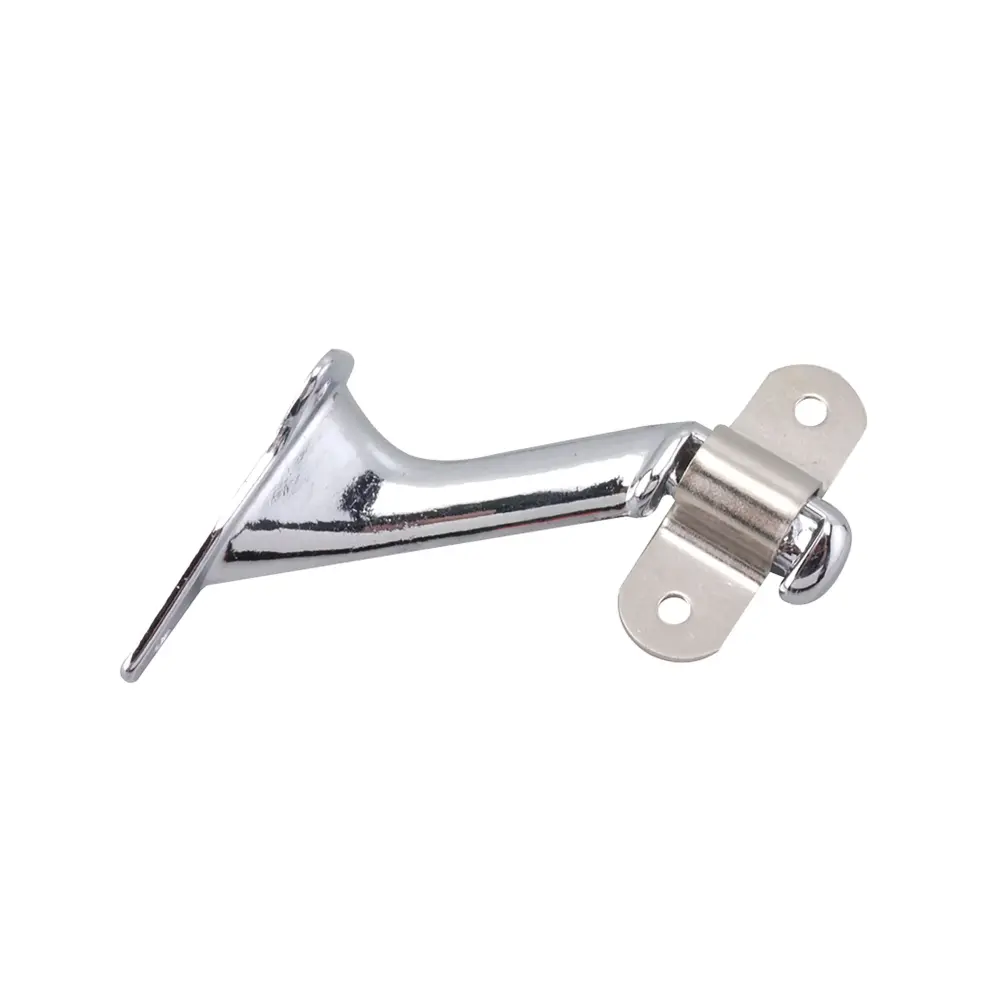 Handrail Bracket 2-1/4", Shiny metal