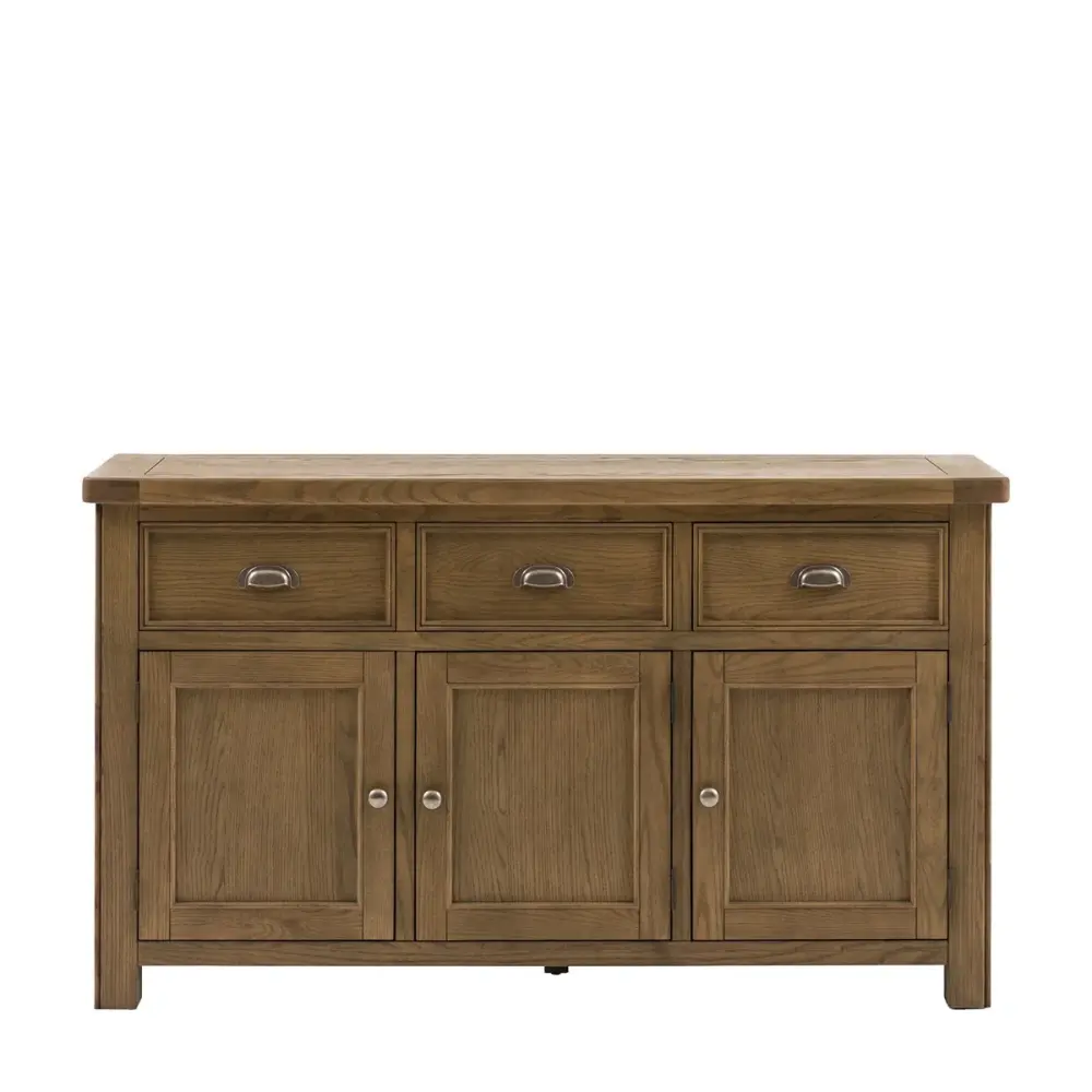 Hardwick 3 Door 3 Drawer Sideboard - Authentic