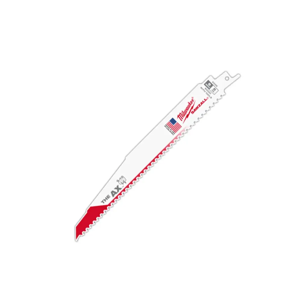 Lame de scie alternative Sawzall AX, 9'' X 5 TPI (emballage de 5) Heavy Loads