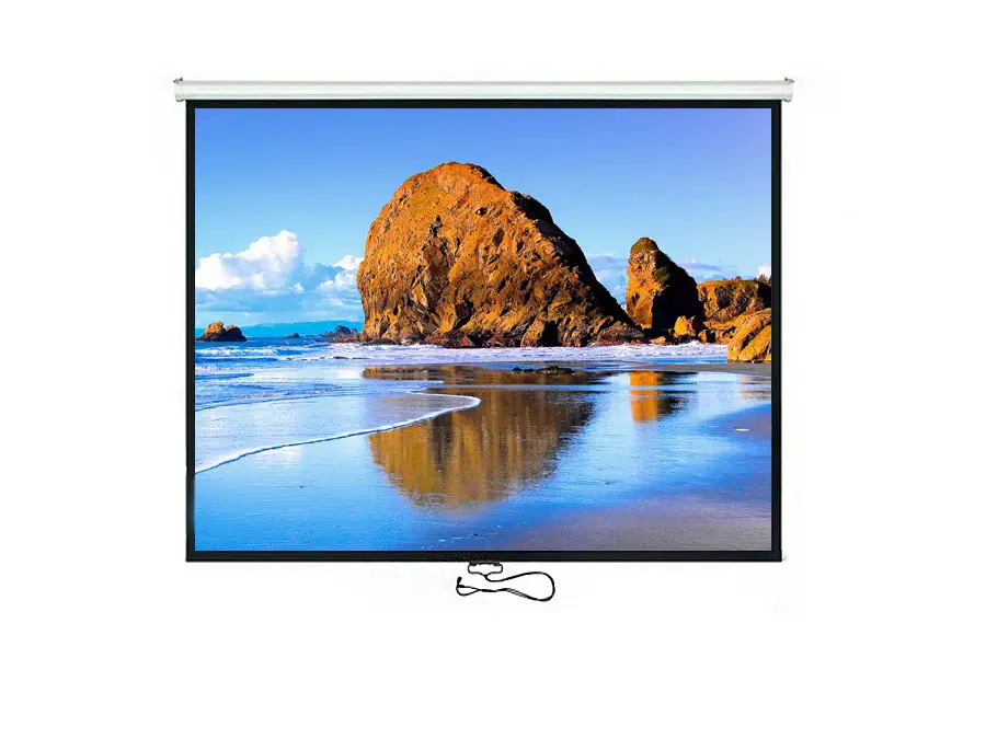 Maclean MC-591 Home Cinema Set Screen 240x180cm + Projector Affix Rollo Full HD 3D 4K