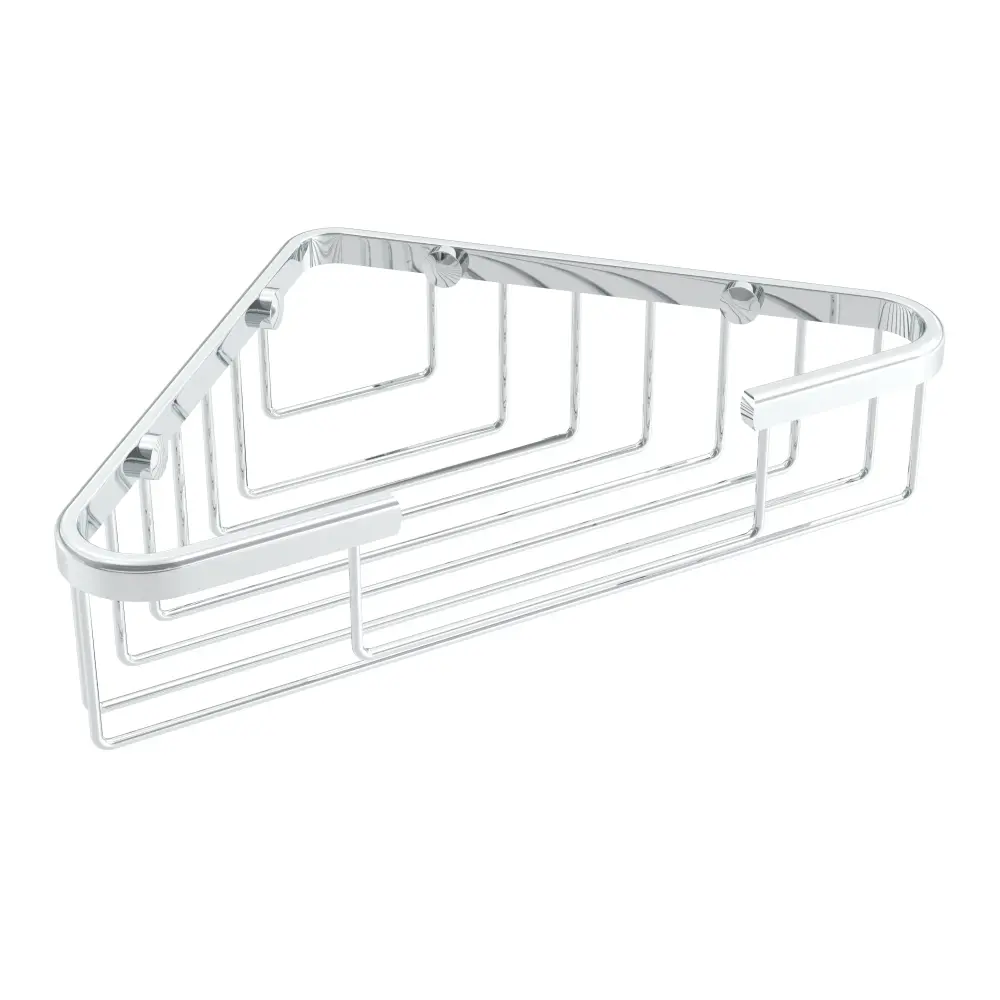 Panier de douche d'angle - Shiny metal
