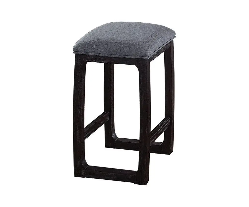 Razo - Weathered Counter Height Stool - Slate