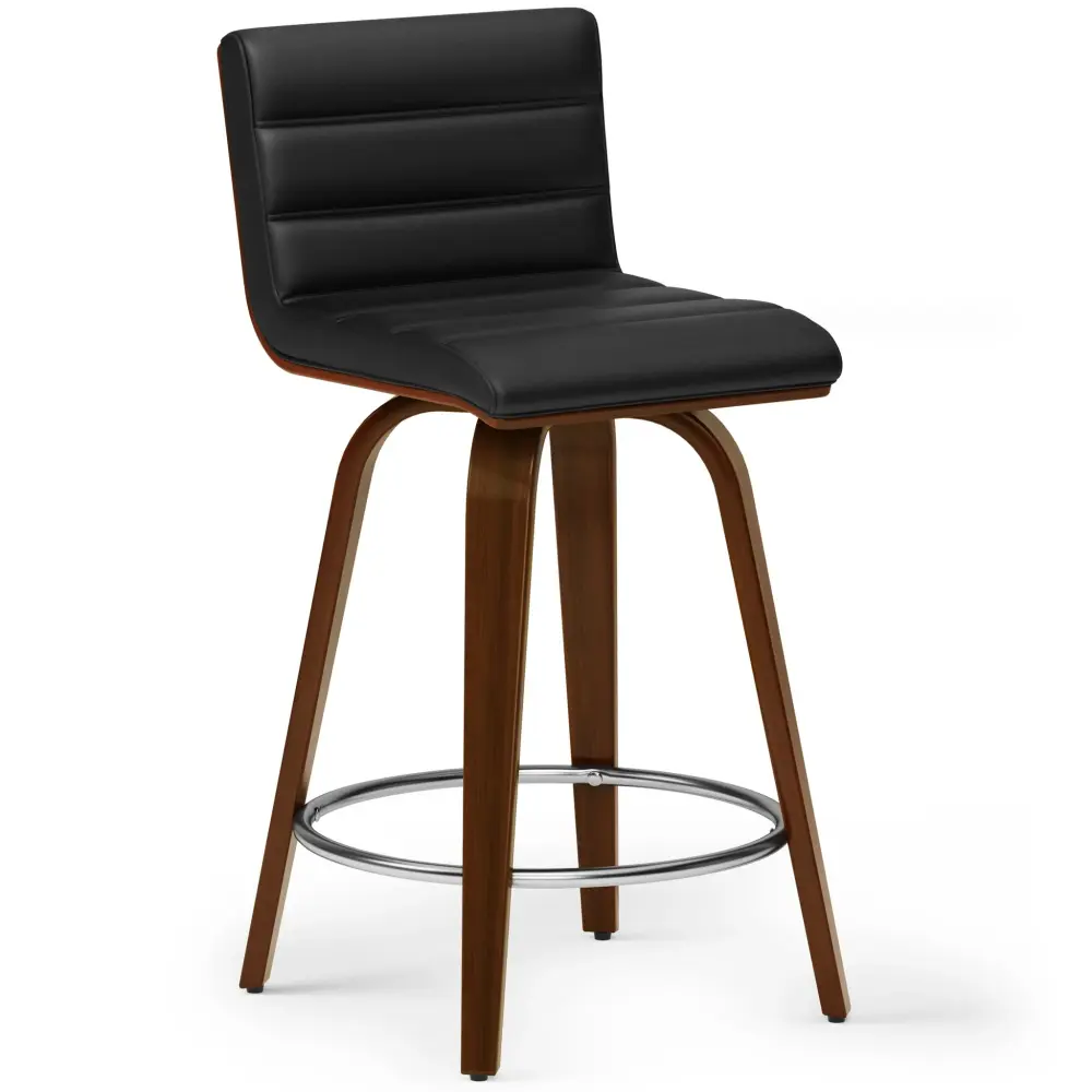 Roland - Upholstered Pivot Counter Height Stool