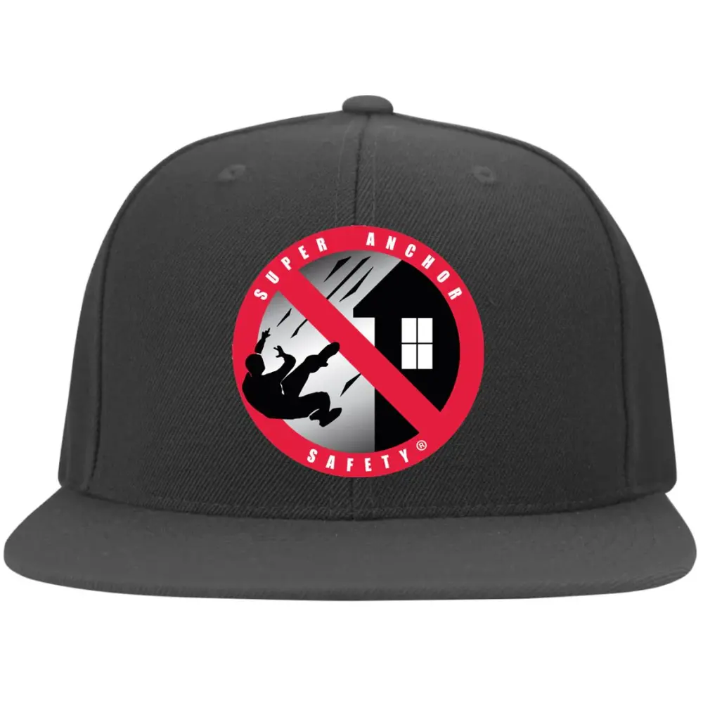 Super Anchor "Falling Guy" Flat Bill Hat