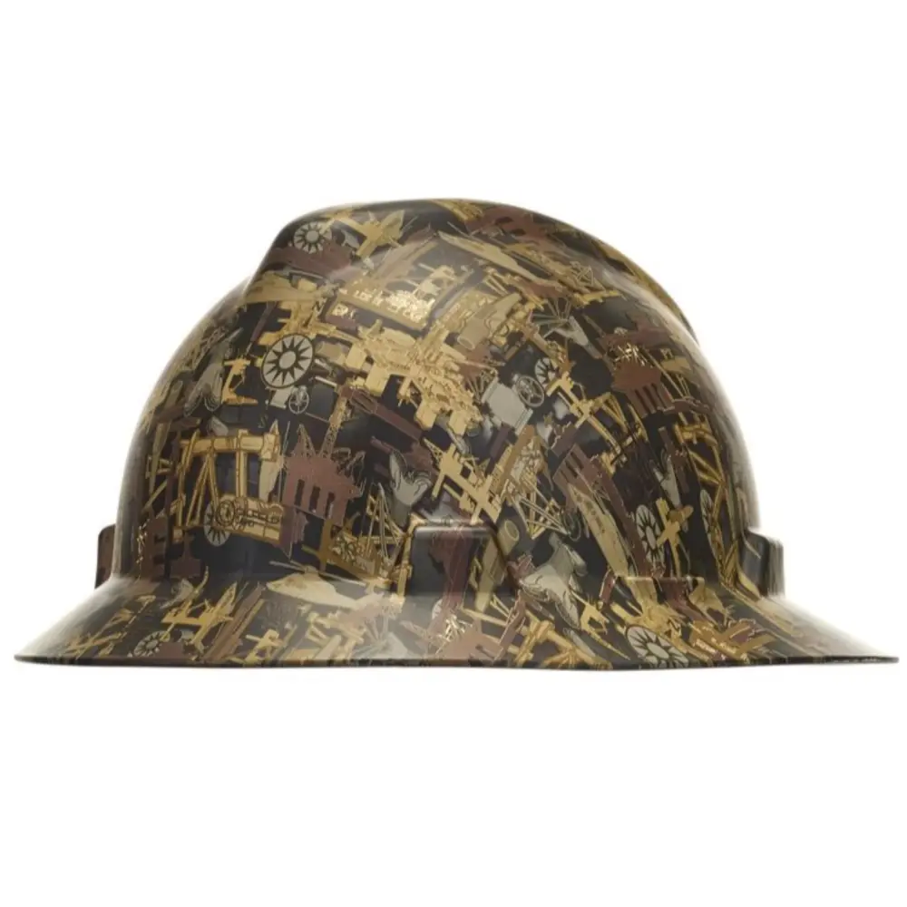V-Gard® 10204783 Hydro Dip Finish Slotted Cap/Hat Assembly, Fas-Trac® III Suspension, Hat, Oilfield Camo