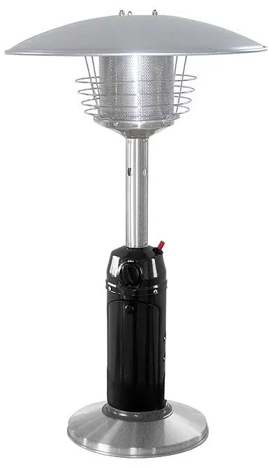 AZ Eco-Friendly Patio Heaters Table Top Patio Heater Stainless Steel and Black, HLDS032-BSS AZ Patio Heaters
