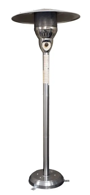 AZ Patio Heaters Outdoor Natural Gas Patio Heater Stainless Steel, NG-SS