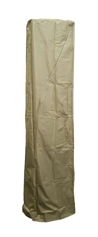 AZ Patio Heaters Square Glass Tube Patio Heater Cover Tan, HVD-SGTCV-T