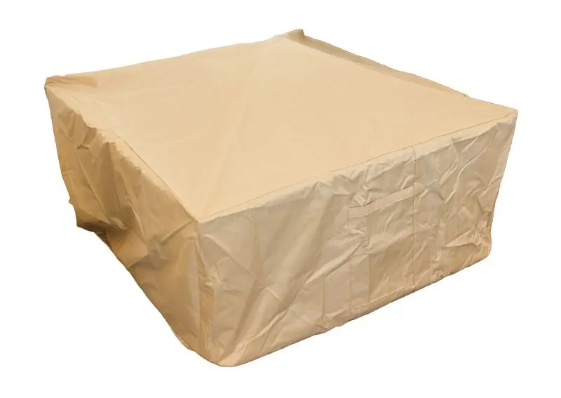 AZ Patio Heaters Square Wood Burning Fire Pit Cover, HVD-51133D-CVR
