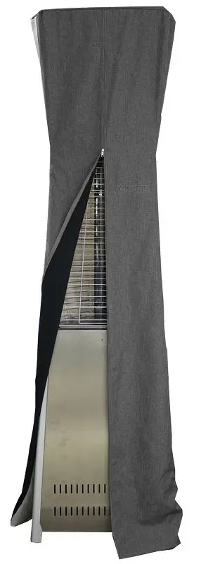 AZ Patio Heaters Triangle Glass Tube Patio Heater Commercial Cover Gray, CHC-TGT-G