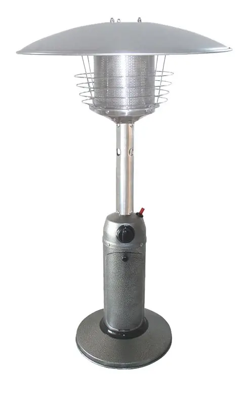 AZ Textured Patio Heaters Table Top Patio Heater Sledge Hammered Silver, HLDS032-C AZ Patio Heaters