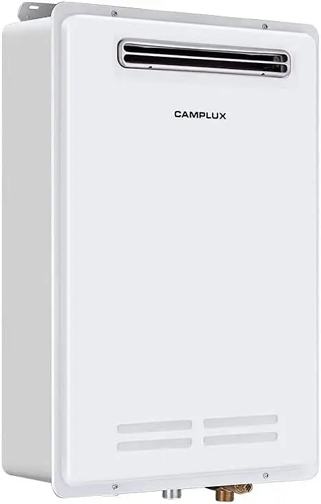 Camplux 26L NG High Capacity Outdoor Tankless Water Heater, 6.86 GPM, WA686NG