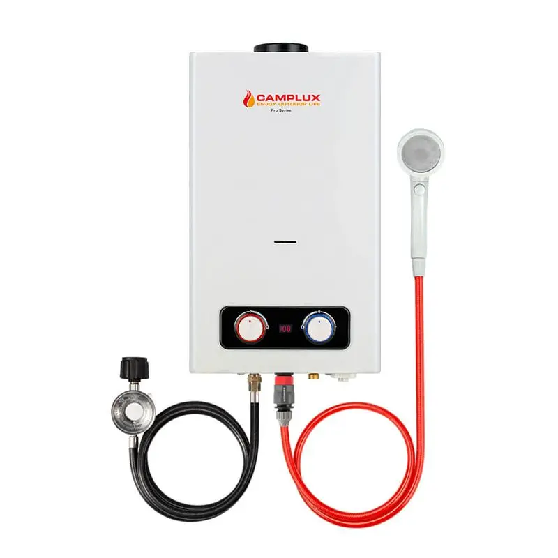 Camplux Stylish Pro Series 10L Outdoor Travel-friendly Tankless Water Heater, 2.64 GPM, BD264