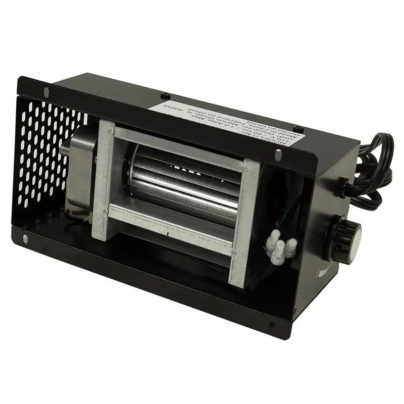Ease Large Glow Vent-Free Gas Stove Blower, Silver/Jet Black, 20-6143 Comfort Glow