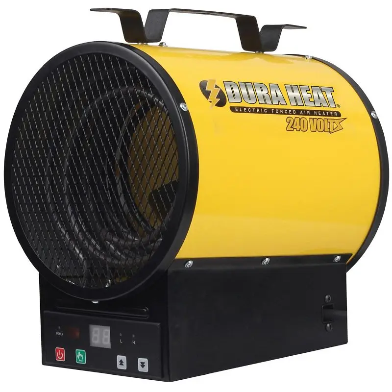 Dura Heat Electric Forced Air Heater Remote, 12,800 BTU, 3750 W, 20 AMP, EUH4000R