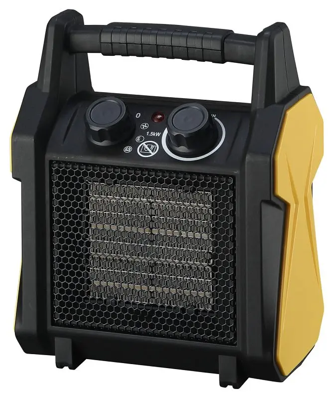 Dura User-Friendly Heat Workbox Electric Fan Forced Heater Ceramic PTC Heating Element, 1500W, EUH1490 Dura Heat