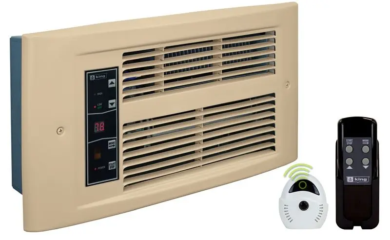 King Electric PX ECO2S Intelligent Heater automatic 2-stage heating, PX Eco 208V, 1750W, Almondine, Color Kitaging, PX2017...