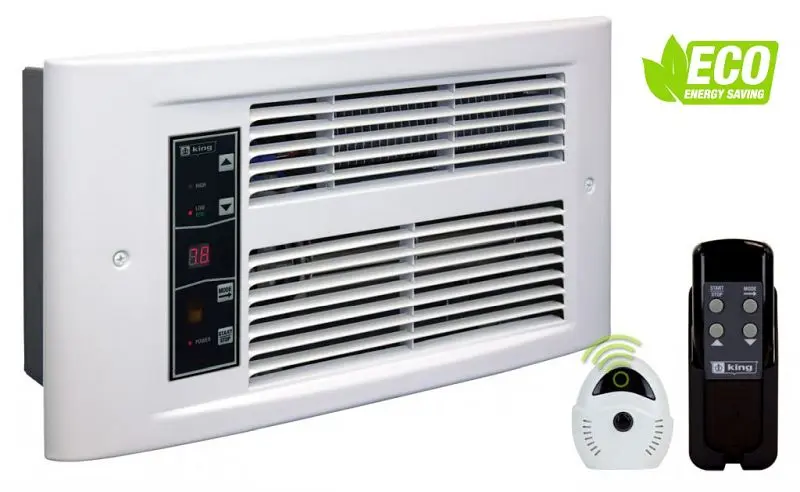 King Electric PX ECO2S Intelligent Heater automatic 2-stage heating, PX Eco 208V, 1750W, White Dove, Color Packaging, PX20...
