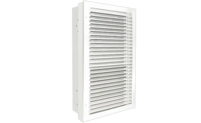 King Electric Fan Driven Heater, LPWA Large Arch 120V 2750W Tamper-Proof Thermostat, Cream, LPWA1227-TP-W