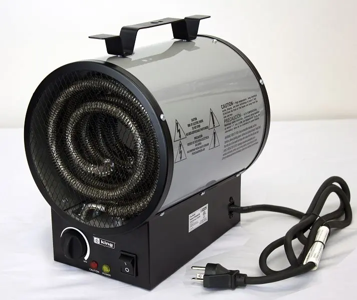 King Electric PGH Travel-friendly Garage 240/208V 4000/3000W Thermostat & Bracket, PGH2440TB