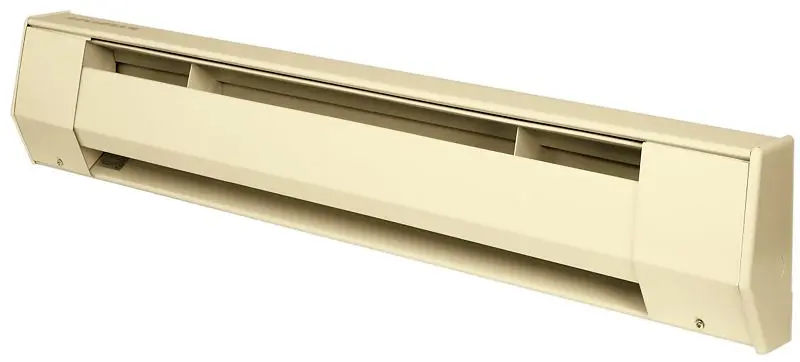 King Jumbo Electric Electric Baseboard Heater, K BB 3' 240/208V 750/563W Almond, 3K2407A King Electric