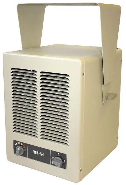 King Modular Electric KBP Unit Heater 480V 4160W 1-3 Phase 24V Regulation, KBP4804-3MP King Electric