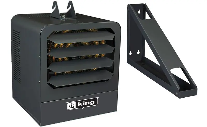 King Protective Electric KB Unit Heater 208V 15KW 1-Phase Single Pole Thermostat & Bracket, KB2015-1-T-B2 King Electric