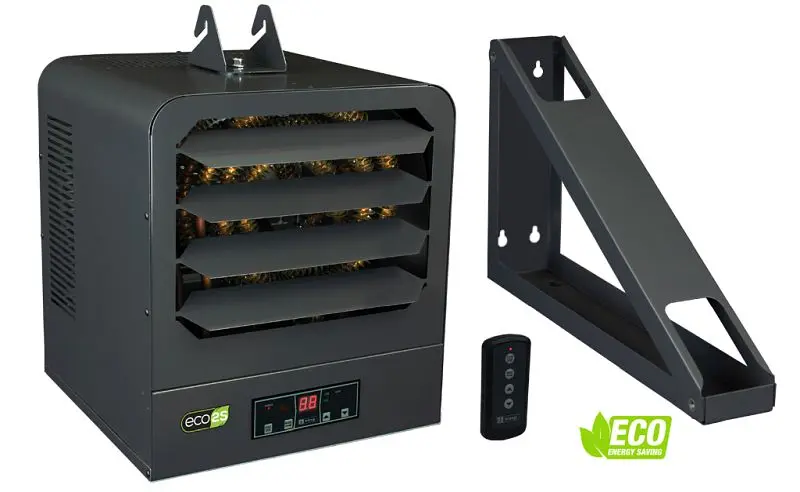 King User-Friendly Electric KB Unit Heater 240V 12.5KW 1-Phase Eco Bracket, KB2412-1-B2-ECO King Electric