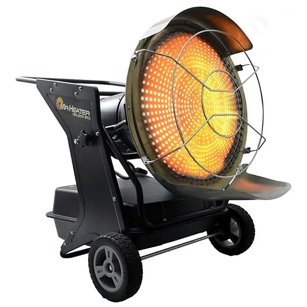 Mr. Grooved Heater 125,000 Btu Travel-friendly Radiant Kerosene Heater, MH125KTFR Mr. Heater