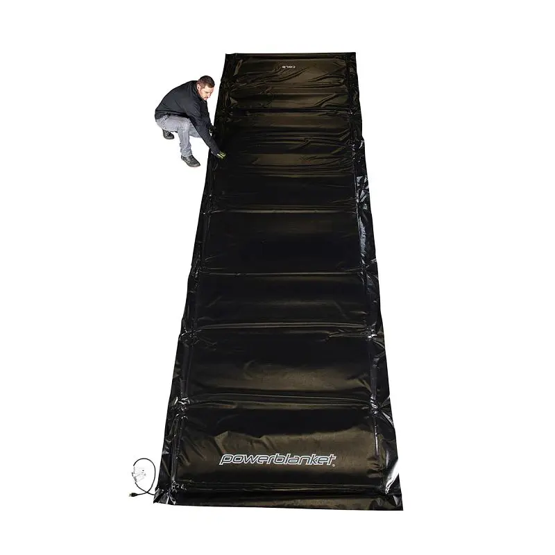 Powerblanket Reliable Heated Concrete Curing Blanket, 5' x 10', Fixed Temp 100°F, MD0510