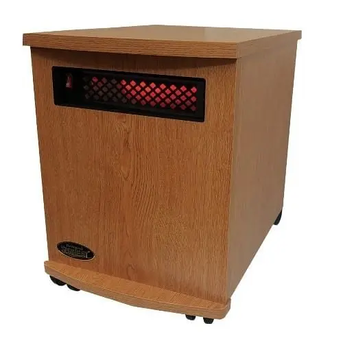 SUNHEAT Traditional USA1500-M Infrared Heater - Oak, 150100001