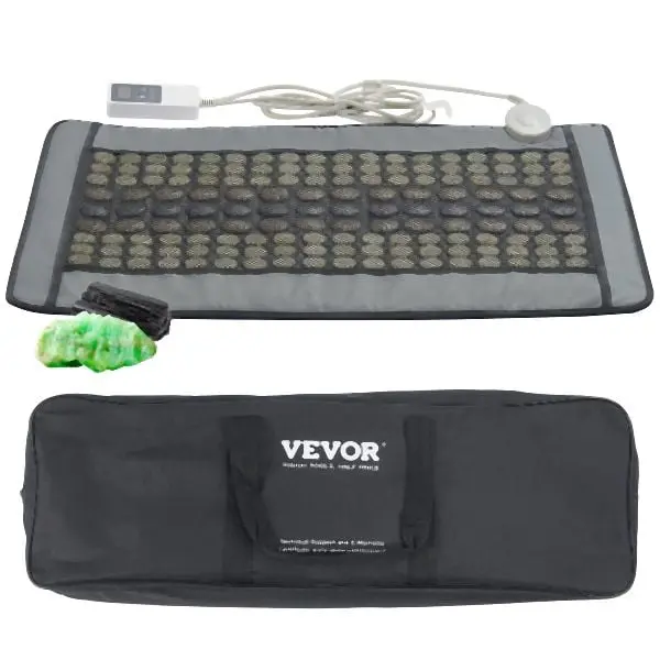 VEVOR Easy Far Infrared Heating Pad 108 Bare Jade 42 Tourmaline Stone Heating Pad, ZXKYSJRDZXKY539AAV1