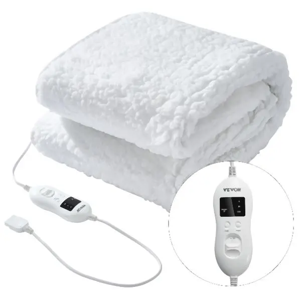 VEVOR Extra-Large Massage Table Warmer Heating Pad 1" Thickened Fleece Warmer Timer, HRDYDSDDWK00E3ZCHV1