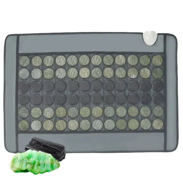 VEVOR Far Infrared Heating Pad 48 Natural Jade & 24 Tourmaline Stone Heating Pad, ZXKYSJRDZXKY47DGGV1