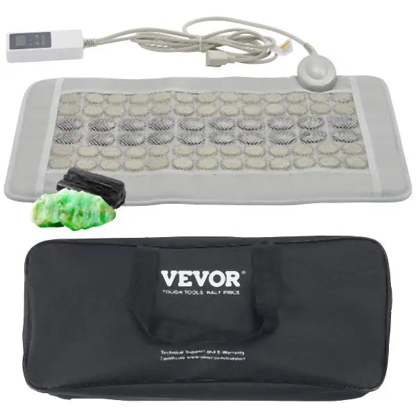 VEVOR Far Infrared Heating Pad 52 Unfinished Jade & 20 Tourmaline Stone Heating Pad, ZXKYSJRDZXKYRKMEDV1