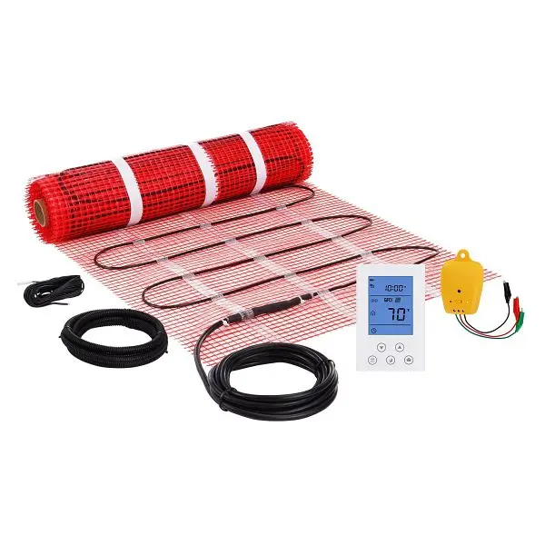 VEVOR Ready-to-Use Floor Heating Mat, 30 Sq.ft, ZZWZDBCNXTHCMDO38V6, 840349921303