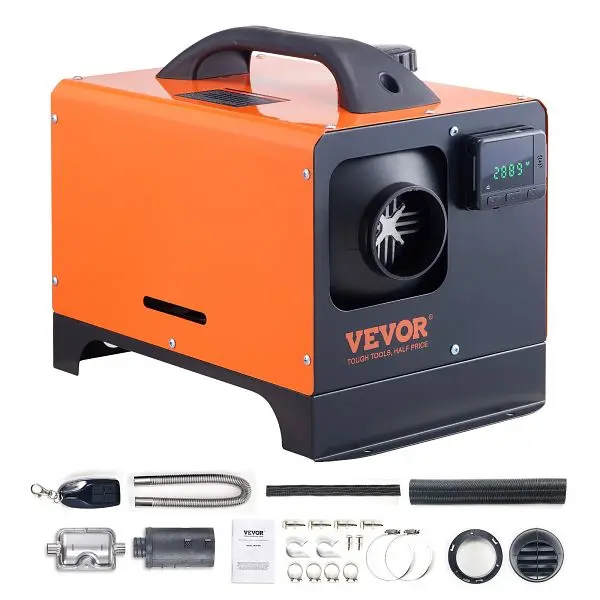 VEVOR Split Diesel Air Heater Comprehensive 12V 8KW, ZCJRQWS12V8KWDYJVV9