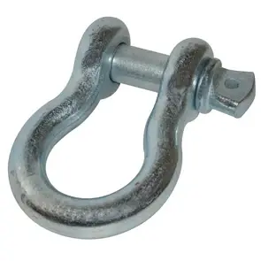 Bulldog Winch 7/8in Shackle, Chrome